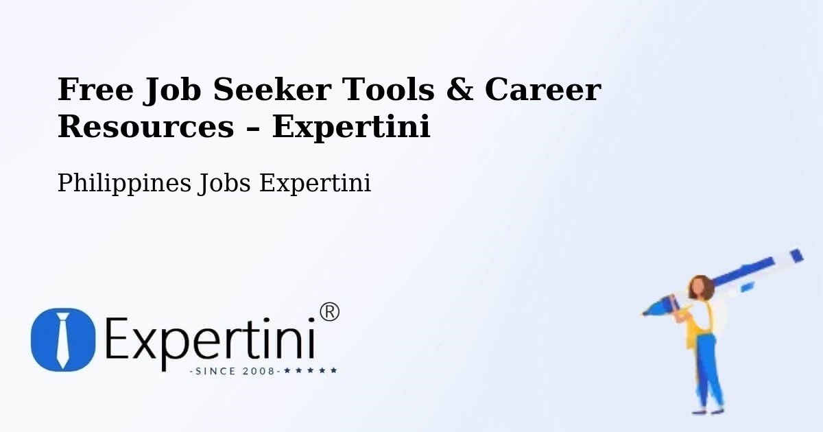 Free Job Seeker Tools & Career Resources – Guihing Proper - Guihing Proper, Philippines Jobs Expertini