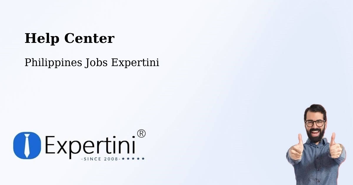 Help Center – Guihing Proper - Philippines Jobs Expertini