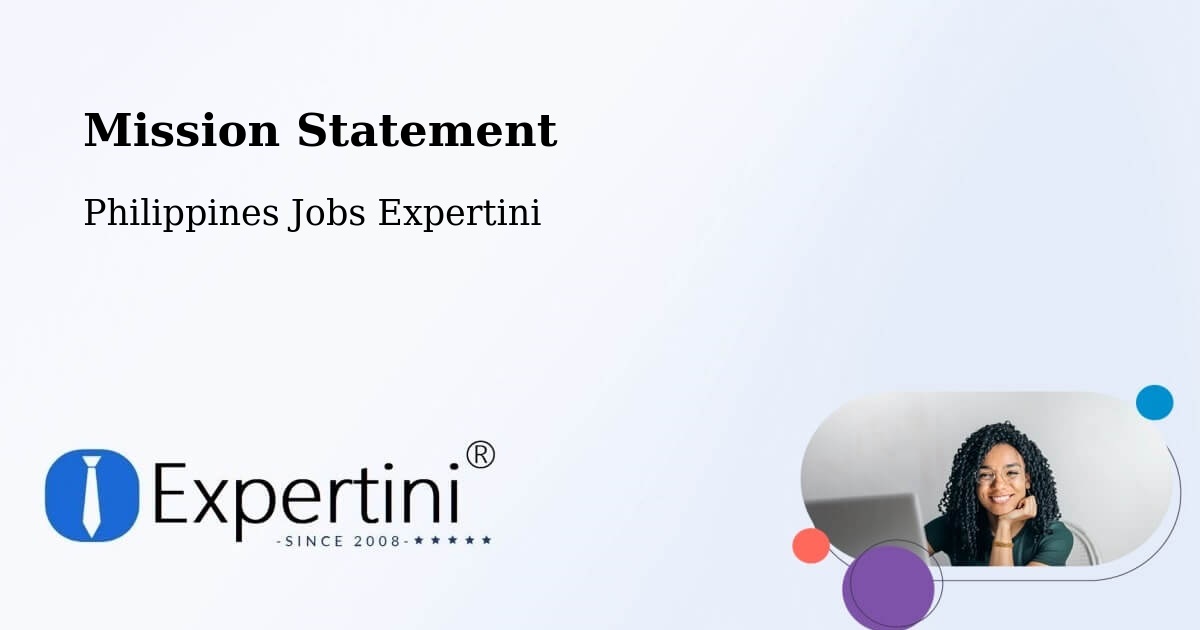 Corporate Mission – Guihing Proper - Philippines Jobs Expertini